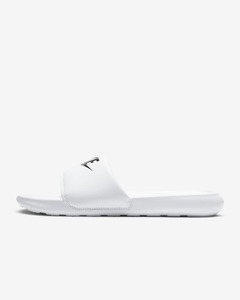 [해외]Nike Victori One [나이키 샌들/슬리퍼] White/White/Black (CN9677-100)