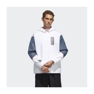[해외]adidas W.N.D. Jacket [아디다스 자켓] White / Black (GF3998)