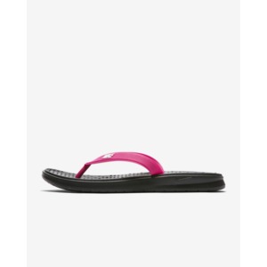 [해외]Nike Solay [나이키 샌들/슬리퍼] Black/Vivid Pink/White (882699-001)