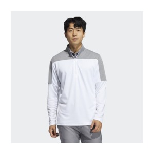 [해외][아디다스]Lightweight UV Quarter-Zip Sweatshirt White (GH7055)