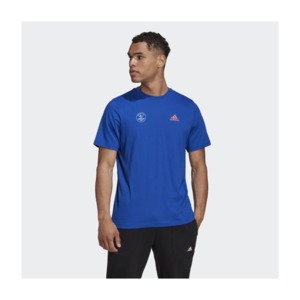 [해외]adidas Athletics Graphic Tee [아디다스 티셔츠] Royal Blue (GE4666)