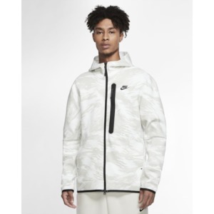 [해외]Nike Sportswear Tech Fleece [나이키 집업] Summit White/Black (CU4491-121)