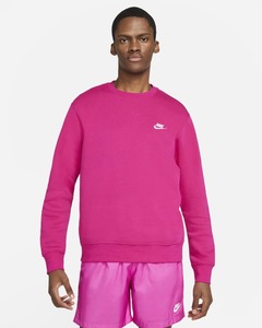 [해외]Nike Sportswear Club Fleece [나이키집업] Fireberry/White (BV2662-615)