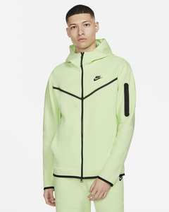 [해외]Nike Sportswear Tech Fleece [나이키집업] Light Liquid Lime/Black (CU4489-383)