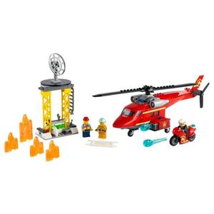 [해외]Fire Rescue Helicopter [레고 장난감] (60281)