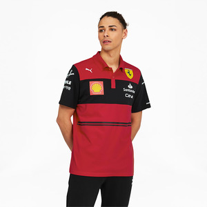 [해외] 푸마 Scuderia Ferrari Team Mens Polo Shirt 763287_01