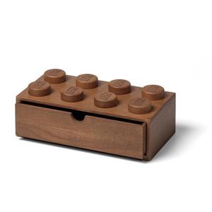 [해외] Lego 레고 나무 책상 서랍 8 다크 오크 5007116
