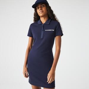 [해외] 라코스테 Womens Branded Two Ply Jersey Polo Dress EF9342_166