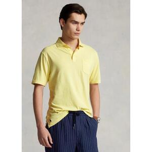[해외] 랄프로렌 Classic Fit Cotton Linen Polo Shirt 640108_Bristol_Yellow_Bristol_Yellow