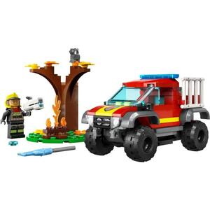 [해외] 레고 장난감 4x4 Fire Truck Rescue 60393