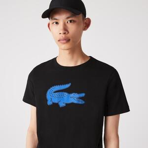 [해외] 라코스테 Mens SPORT 3D Print Crocodile Breathable Jersey T Shirt TH2042_985