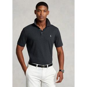 [해외] 랄프로렌 Classic Fit Soft Cotton Polo Shirt 633825_Black_Heather_Black_Heather