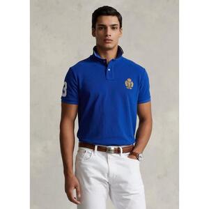 [해외] 랄프로렌 Classic Fit Polo Crest Mesh Shirt 640138_Sapphire_Star_Sapphire_Star