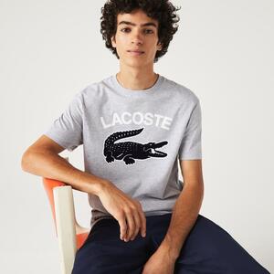 [해외] 라코스테 Mens Regular Fit XL Crocodile Print T Shirt TH9681_CCA