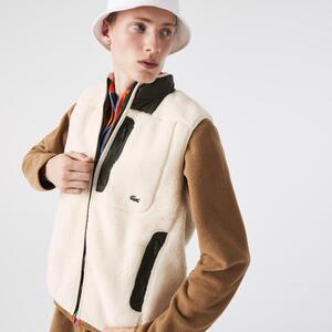 [해외] 라코스테 Mens Sherpa Fleece Vest BH3345_U9N