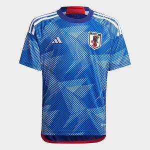 [해외] 아디다스 Kids adidas Japan 2022 Home Soccer Jersey HC6299_400