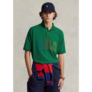 [해외] 랄프로렌 Big Fit Logo Mesh Polo Shirt 640104_Primary_Green_Primary_Green