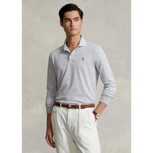 [해외] 랄프로렌 Custom Slim Fit Birdseye Polo Shirt 625708_Andover_Heather_Andover_Heather