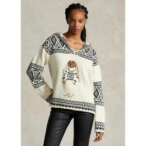 [해외] 랄프로렌 Polo Bear Hooded Sweater 632747_Cream_Multi_Cream_Multi