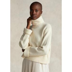 [해외] 랄프로렌 Wool Cashmere Turtleneck Sweater 632729_Authentic_Cream_Authentic_Cream
