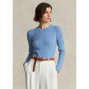 [해외] 랄프로렌 Cable Knit Cashmere Sweater -New Litchfield Blue