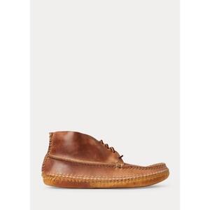 [해외] 랄프로렌 Leather Chukka Style Moccasin Boot 596158_Brown_Brown