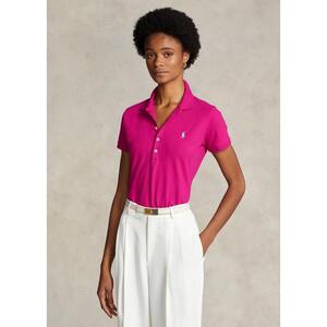 [해외] 랄프로렌 Slim Fit Stretch Polo Shirt 527507_Aruba_Pink_Aruba_Pink