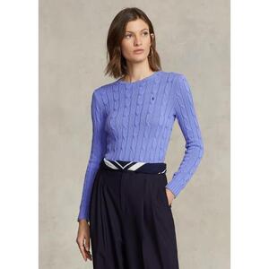 [해외] 랄프로렌 Cable Knit Cotton Crewneck Sweater 638616_New_Litchfield_Blue_New_Litchfield_Blue