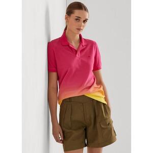 [해외] 랄프로렌 Dip Dyed Pique Polo Shirt 626349_Pink/Orange/Yellow_Pink/Orange/Yellow