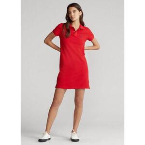 [해외] 랄프로렌 Cotton Mesh Polo Dress 530388_RL_Red_RL_Red