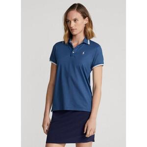 [해외] 랄프로렌 Tailored Fit Jersey Polo Shirt 629512_Indigo_Blue_Indigo_Blue