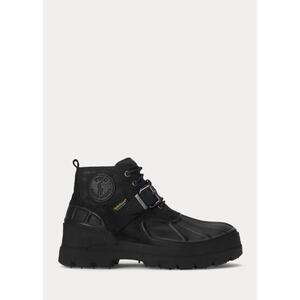 [해외] 랄프로렌 Oslo Low Waterproof Leather Suede Boot 594311_Black_Black