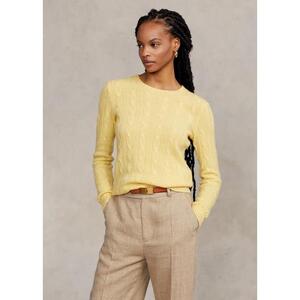 [해외] 랄프로렌 Cable Knit Cashmere Sweater 532618_Fall_Yellow_Fall_Yellow