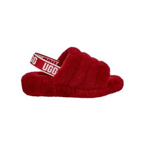 UGG Fluff Yeah Slides Ribbon Red/Red 5119RBRD