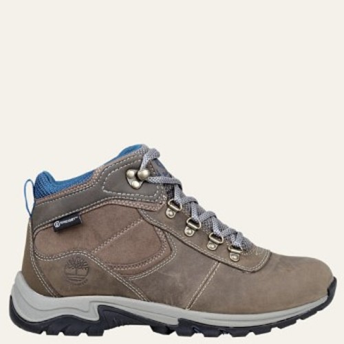 [해외] Timberland Womens Mt. Maddsen Mid Waterproof Hiking Boots [팀버랜드 부츠] Grey Full-Grain (A1NRW110)