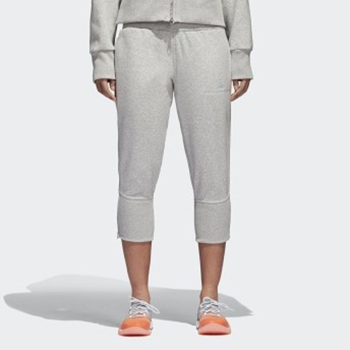 [해외] ADIDAS USA Womens adidas by Stella McCartney Essentials 3/4 Sweat Pants [아디다스바지,아디다스레깅스] Marble Grey Heathered (CG0181)
