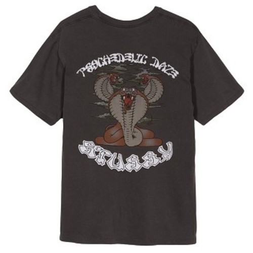[해외] Stussy Cobra Daze 티셔츠 [스투시반팔티,스투시티셔츠] (1904197_BLAC_2)