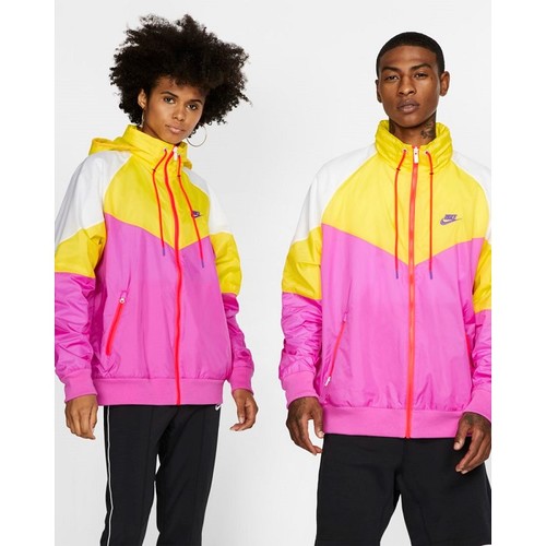[해외] Nike Sportswear Windrunner [나이키 윈드러너] Active Fuchsia/Opti Yellow/White/Hyper Grape (AR2209-623)