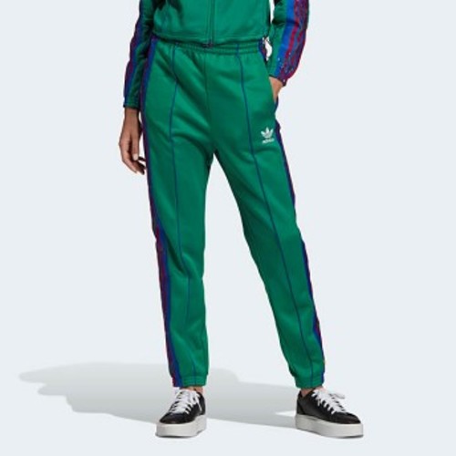 Womens Originals Floral Track Pants [아디다스 트레이닝 바지] Bold Green (ED4766)