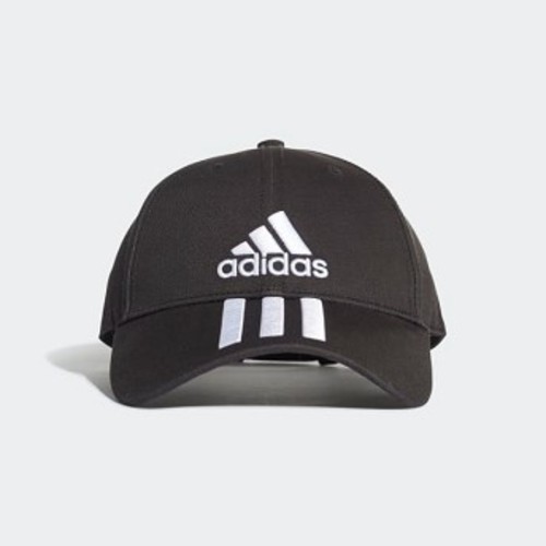 Training Six-Panel Classic 3-Stripes Hat [아디다스 볼캡] Black/White/White (DU0196)