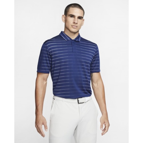 [해외]Nike Dri-FIT Tiger Woods [나이키 티셔츠] Blue Void/White/Black Oxidized (BV0350-492)