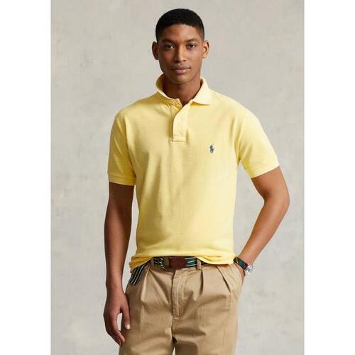 [해외] 랄프로렌 Original Fit Mesh Polo Shirt 589447_Empire_Yellow_Empire_Yellow