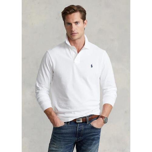 [해외] 랄프로렌 Classic Fit Mesh Long Sleeve Polo Shirt 489740_