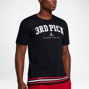 [해외] NIKE Jordan Sportswear  3rd Pick  [나이키티셔츠,나이키반팔티] Black/White (862425-010)