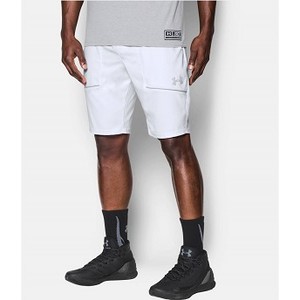 [해외] Underarmour Mens SC30 Splash Cargo Shorts [언더아머반바지,언더아머운동복] White (1290579-100)