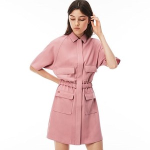 [해외] Lacoste Womens Lacoste LIVE Crepe Zip Dress [라코스테원피스] ROMANTIC PINK (EF2701_SDA_20)