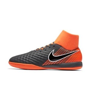 [해외] NIKE Nike MagistaX Obra II Academy Dynamic Fit IC [나이키축구화,나이키풋살화] Dark Grey/Total Orange/White/Black (AH7309-080)