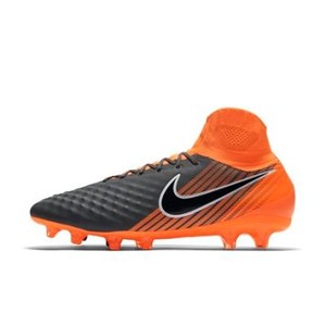 [해외] NIKE Nike Magista Obra II Pro Dynamic Fit FG [나이키축구화,나이키풋살화] Dark Grey/Total Orange/White/Black (AH7308-080)