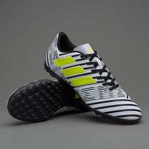 [해외] adidas Nemeziz 17.4 TF - White/Solar Yellow/Core Black [아디다스축구화,아디다스풋살화] (156976)