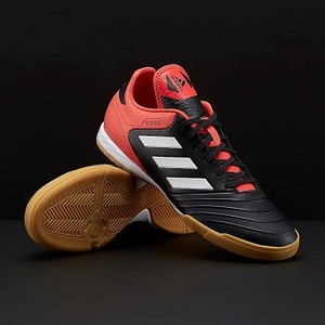 [해외] adidas Copa Tango 18.3 IN - Core Black/White/Real Coral [아디다스축구화,아디다스풋살화] (170338)